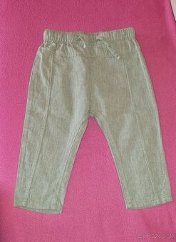 Ľanové nohavice H&M, v.80