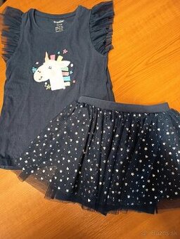 Letná bavlnená súprava 122/128