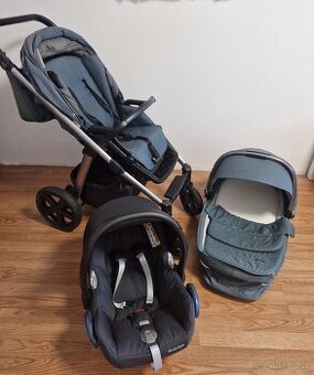 Kombinovaný tyrkys.kočík