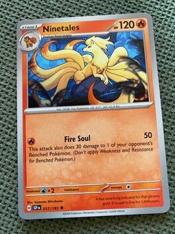 Pokemon - Ninetales, Skeledirge, Magneton, Koraidon HOLO