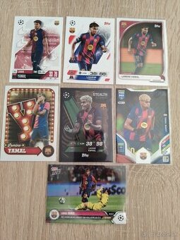 Lamine Yamal - futbalové kartičky