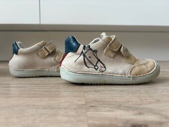 Detské kožené barefoot tenisky DD Step