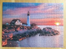 poskladané obrázky   Puzzle 1000 ks