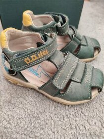 Chlapčenské kožené sandále DDstep