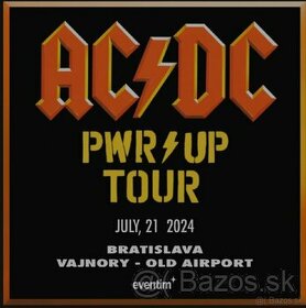 Listky AC/DC POWER UP TOUR BRATISLAVA