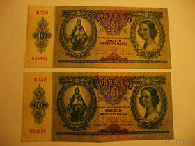 Bankovky Maďarsko 1936