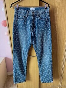 Trendy kamienkové džínsy Zara v.36 - 1