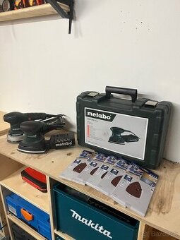 Excentrická brúska Metabo SXE 3125 + FMS 200 Intec