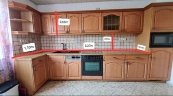 Venkovská kuchyně z masivu, 4487