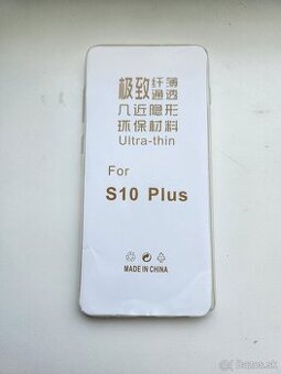 TPU transparentný obal pre Samsung S10+