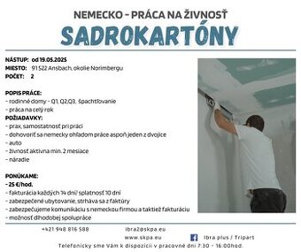 Sadrokartónisti SZČO, Ansbach okolie.