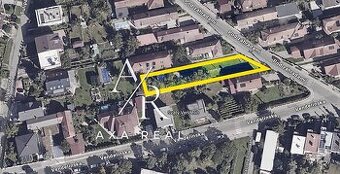 Predaj veľký stavebný pozemok 859m2, Pod Záhradami, BA