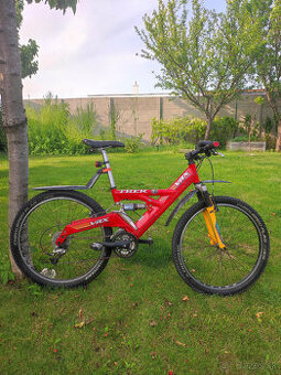 TREK VRX200 – celoodpružený horský bicykel, TOP stav, 26"