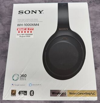 Nové bezdrôtové slúchadlá Sony WH-1000XM4