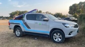 Kolesa na Toyota Hilux, Land cruiser na zimných gumách