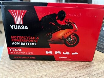 Moto bateria 12V 6,3 Ah/105A NOVA