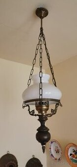Starožitný secesný luster