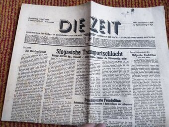 Nemecké noviny z roku 1943