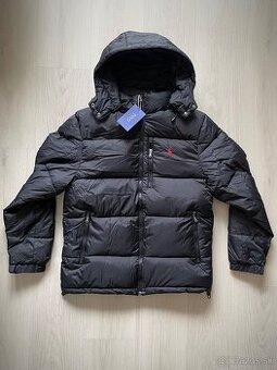 Polo ralph lauren čierna zimná bunda - L