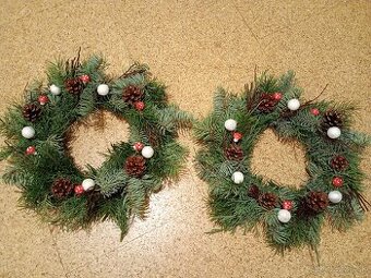 Vence na dvere a adventné vence