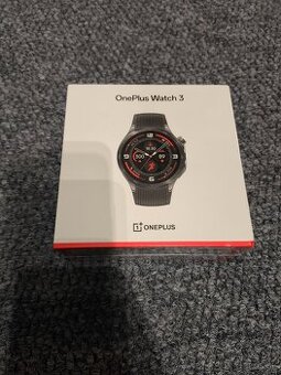 OnePlus watch 3, čierne, 46 mm verzia