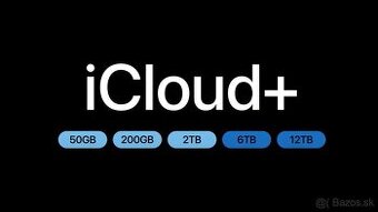 Apple iCloud+ 2 TB – rodinné predplatné | voľné miesta