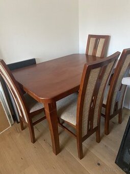 Stôl, stoličky, konferenčný stolík