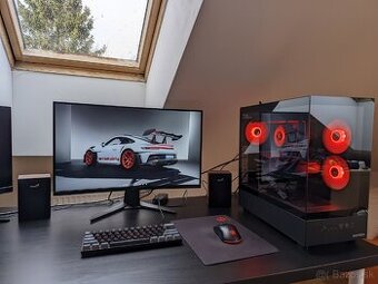 Herný Pc AMD 8700F, RTX 5070 + Monitor