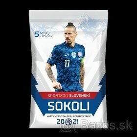 KARTICKY FUTBALOVE - SLOVENSKI SOKOLI 2021