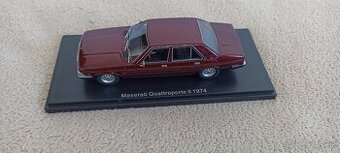 Predám model Maserati Quattroporte II 1974 Bertone 1:43 BOS