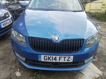 Predám prednu časť škoda octavia 3 modra