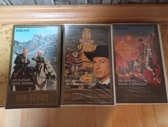 VHS kazety Karl May - 1