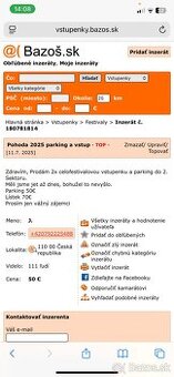 Pozor Podvod Pohoda 2025