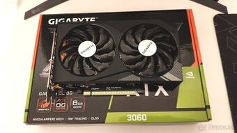 Graficka karta Gigabyte RTX 3060 Gaming OC 8GB