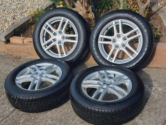 4x Obute zimne alu disky 5x112 R16 6J ET43-215/60 R16-2024