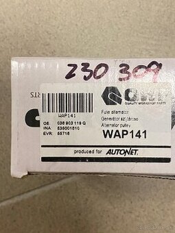 Voľnobežná remenica alternátora NSK OE: 038 903 119Q