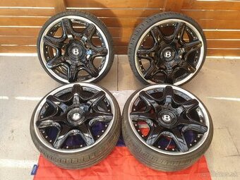 ✅ EXKLUZIVNA SADA BENTLEY 5x112 R20" + 8x letne pneu ✅
