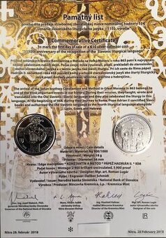 2018/10€ Uznanie slovanského liturgického jazyka – PL