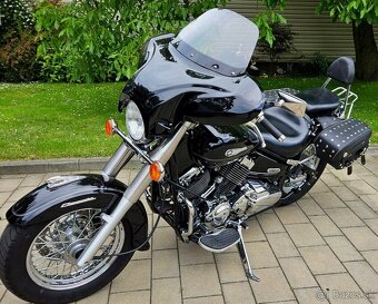 YAMAHA XVS 650 DRAGSTAR, /r.2004, naj:17.300km,Exkluzívny st