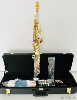 NOVÝ SOPRÁN SAXOFÓN- kópia k modelu YANAGISAWA- JAPAN- SOLID