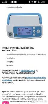 Venus 5 Prenosný kyslíkový koncentrátor