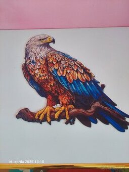 Drevené puzzle  orol