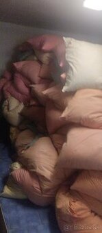 Predám 100 ks používaných vankúšov