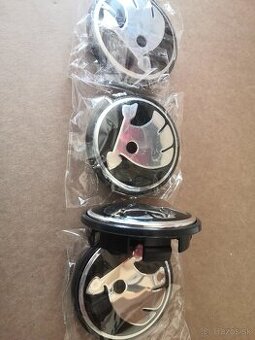 Stredové krytky kolies Škoda 65 mm