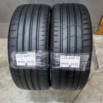 Letné pneumatiky 225/40 R19 CONTINENTAL