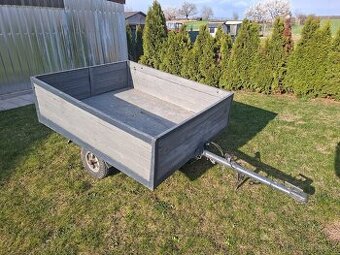 Prívesný vozík bez TP a EČV