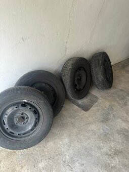 Oceľové disky + pneumatiky 175/70 R14