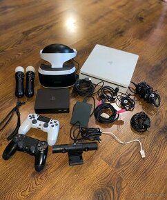 PS4+ virtuálna realita VR set V2