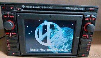 original vw autoradio navigacia MFD1 2din bora golf sharan