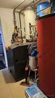 Kotol na palety OPOP BIOPEL 15 KW + akumulačné nádrž 800L l